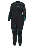 hevto Women's fatted wetsuit 3/2mm surf wetsuit support customization